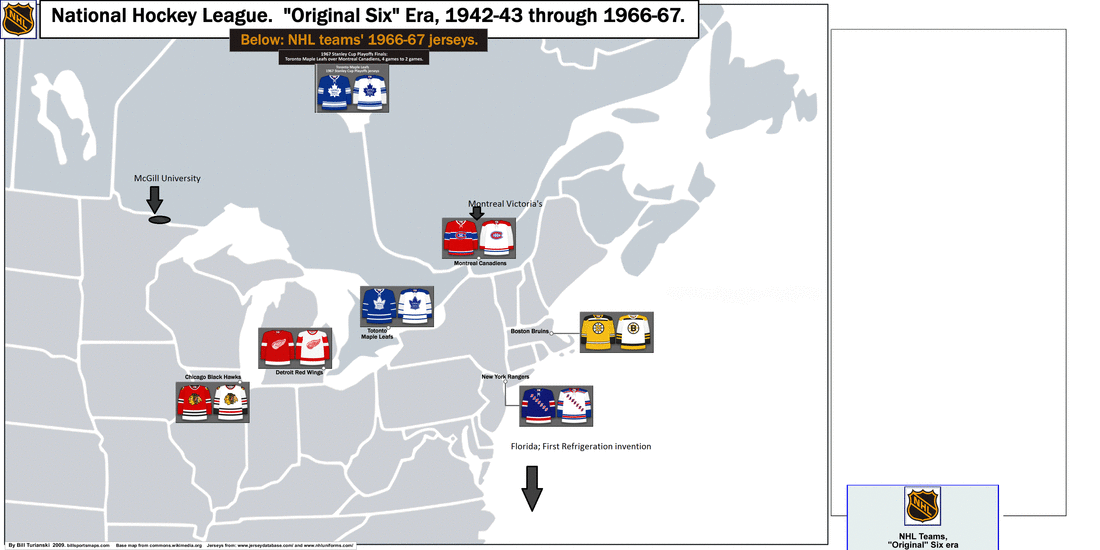 the original 6 nhl hockey teams